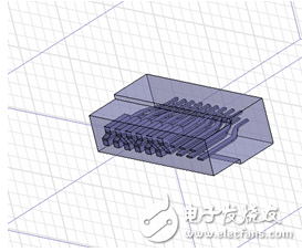 HDMI连接器简化模型